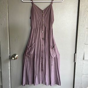 Button front Good Luck Gem Mindi Dress